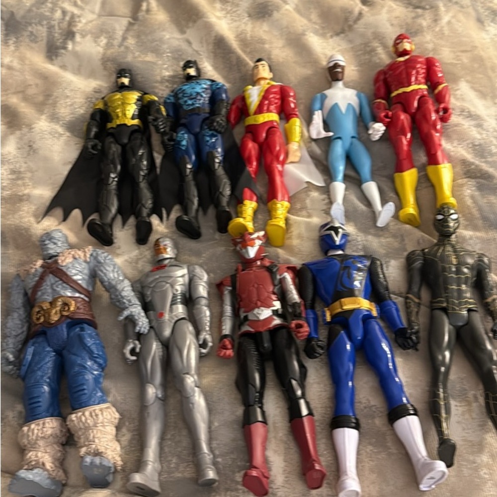 Superhero Action Figure Set - Multicolor